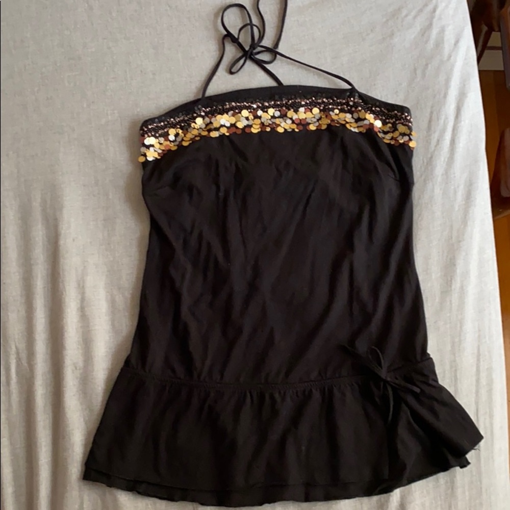 Esprit Sequin Halter Top